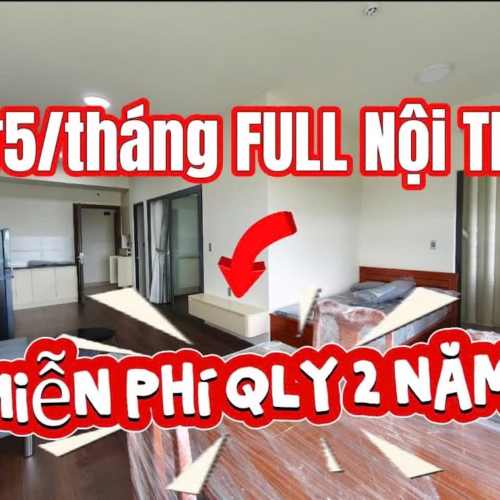 Căn hộ Ehome Southgate Waterpoint Bến Lức - Full nội thất, miễn phí quản lý!