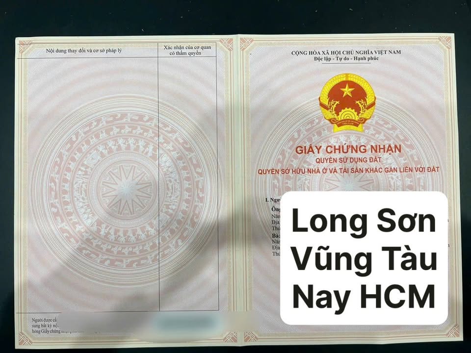 Đất nền 15.000m² Long Sơn, Vũng Tàu - Giá 30 tỷ, cơ hội đầu tư sinh lời!