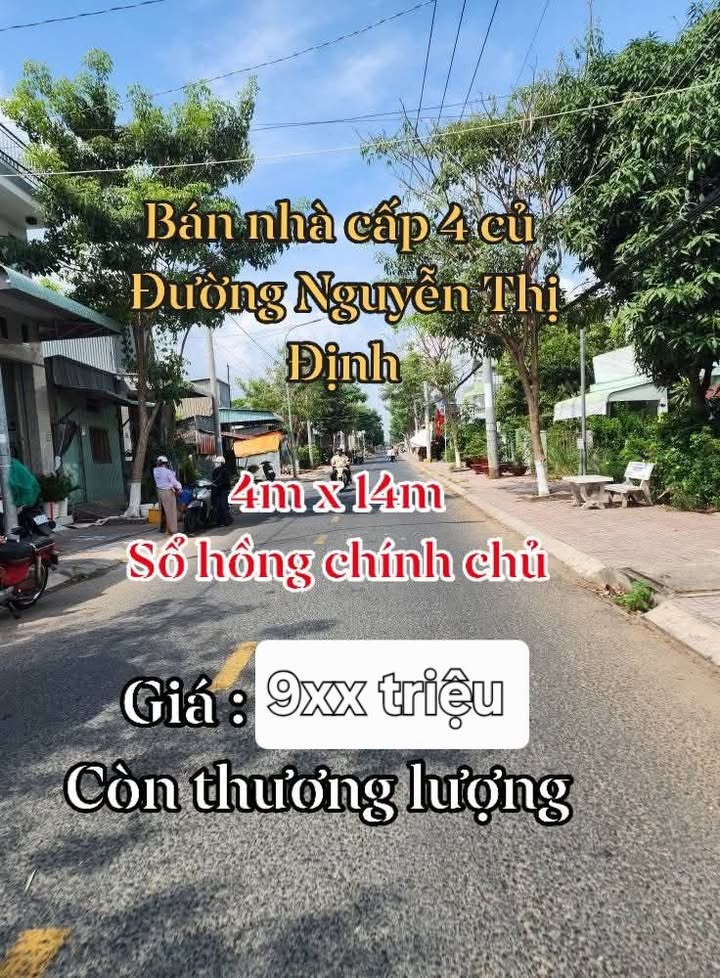 Đất nền mặt tiền đường Nguyễn Thị Định, 56m² giá 900 triệu - Thích hợp kinh doanh ngay!
