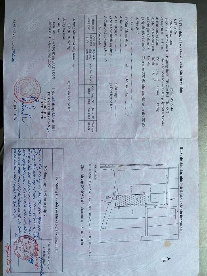 Đất nền Quang Hanh 148m² giá thỏa thuận - Đầu tư sinh lời ngay!