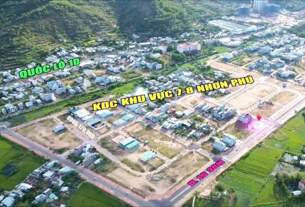 Đất nền Biệt Thự Nhơn Phú, Quy Nhơn 293m² giá từ 6 tỷ - Cơ hội đầu tư hấp dẫn!