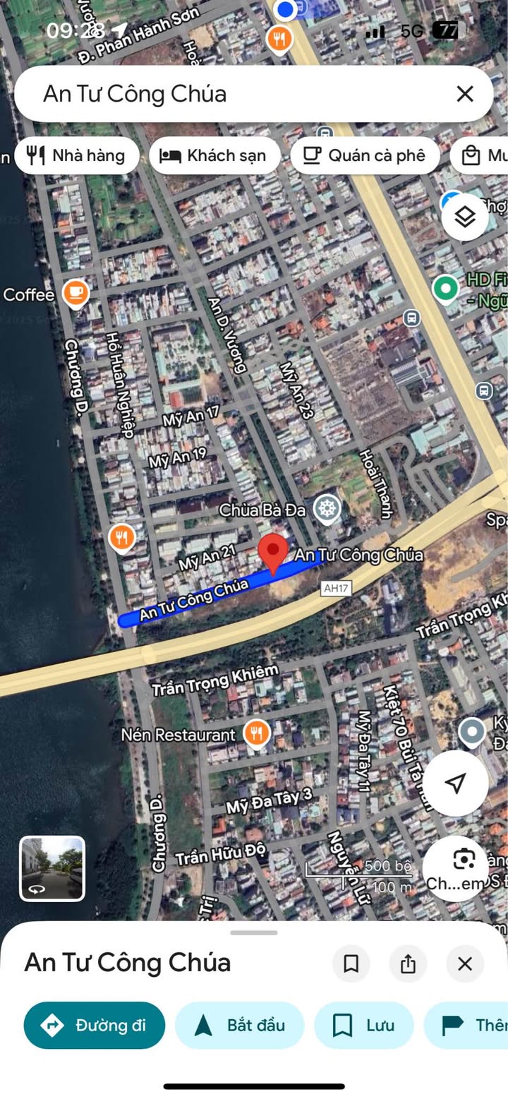 Đất nền 200m² đường An Tư Công Chúa, Đà Nẵng giá 32 tỷ - Đầu tư sinh lời cao!