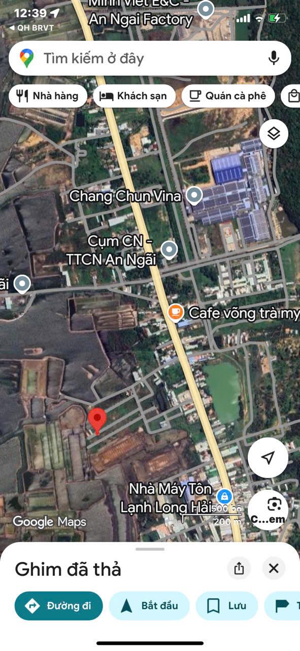 Đất nền An Ngãi Long Điền 100m² chỉ 1.25 tỷ - Cơ hội đầu tư tuyệt vời!