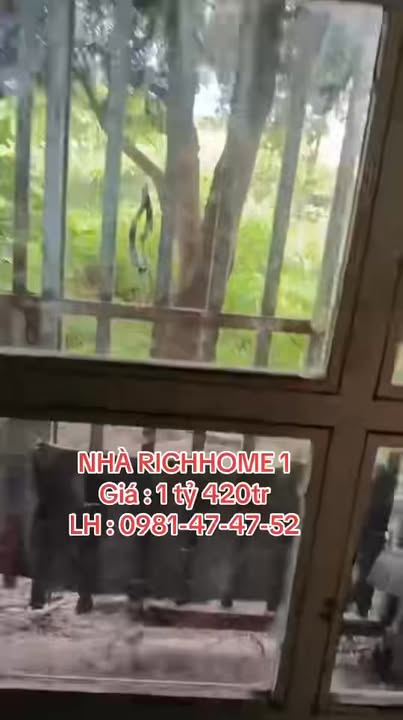 Nhà trệt 2 phòng ngủ tại khu đô thị RichHome 1, Chánh Phú Hòa - Giá chỉ 1.42 tỷ!