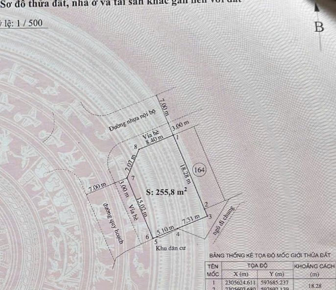 Đất lô góc An Dương Hải Phòng 255m² giá 31.975 tỷ - Cơ hội đầu tư hiếm có!