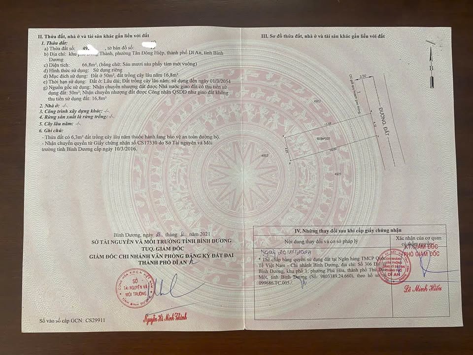 Đất nền khu phố Đông Thành, Tân Đông Hiệp 66.8m² giá 2.45 tỷ - Cơ hội đầu tư tuyệt vời!