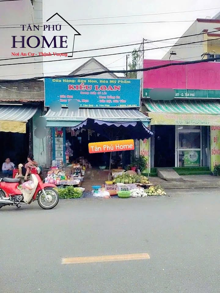 Nhà mặt tiền đường Tân Hương, quận Tân Phú, 88m² - Giá thuê chỉ 12 triệu/tháng!