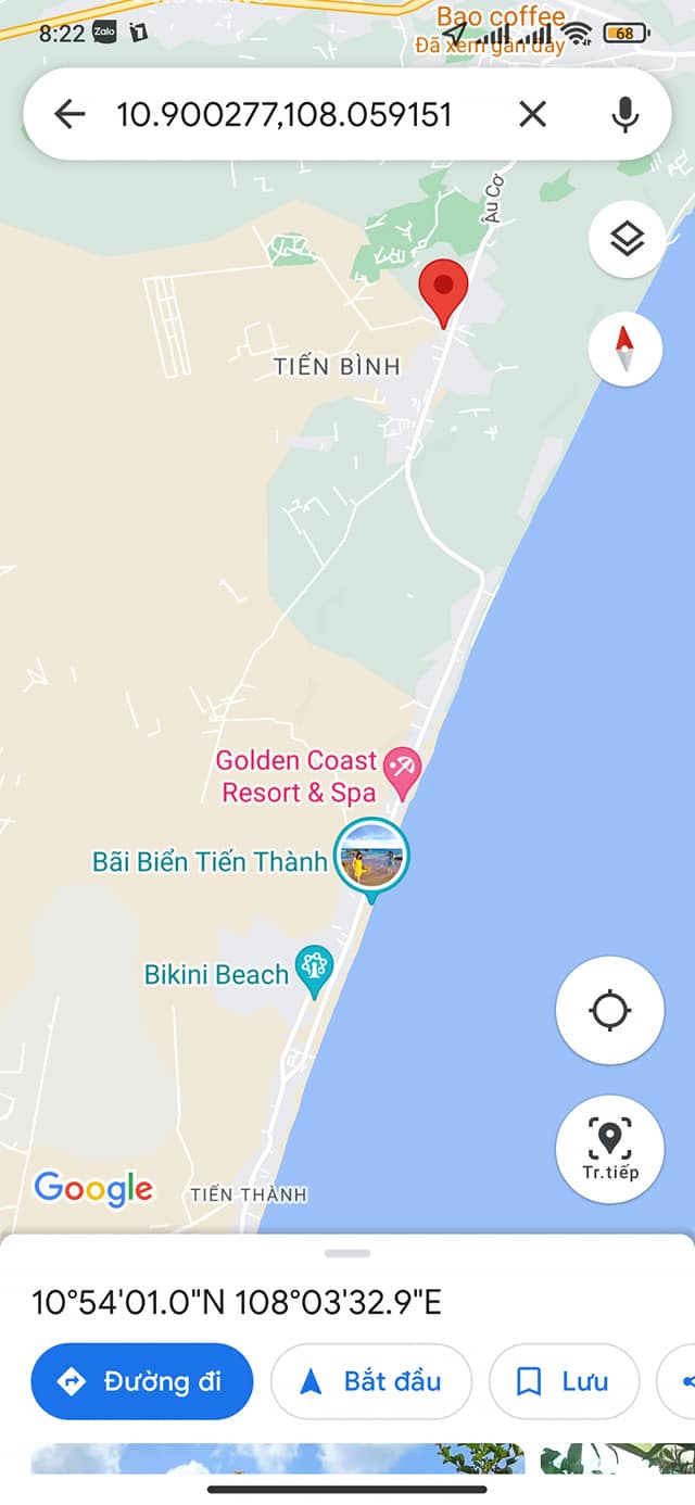 Đất mặt tiền Âu Cơ Phan Thiết 1000m² giá 10 tỷ - Tiềm năng nghỉ dưỡng tuyệt vời!