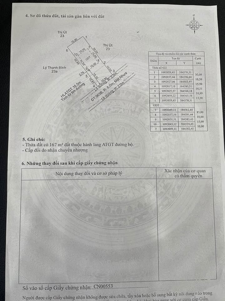 Đất nền xã Giồng Riềng 652m² giá 2.7 tỷ - Mặt tiền rộng, vị trí đẹp!