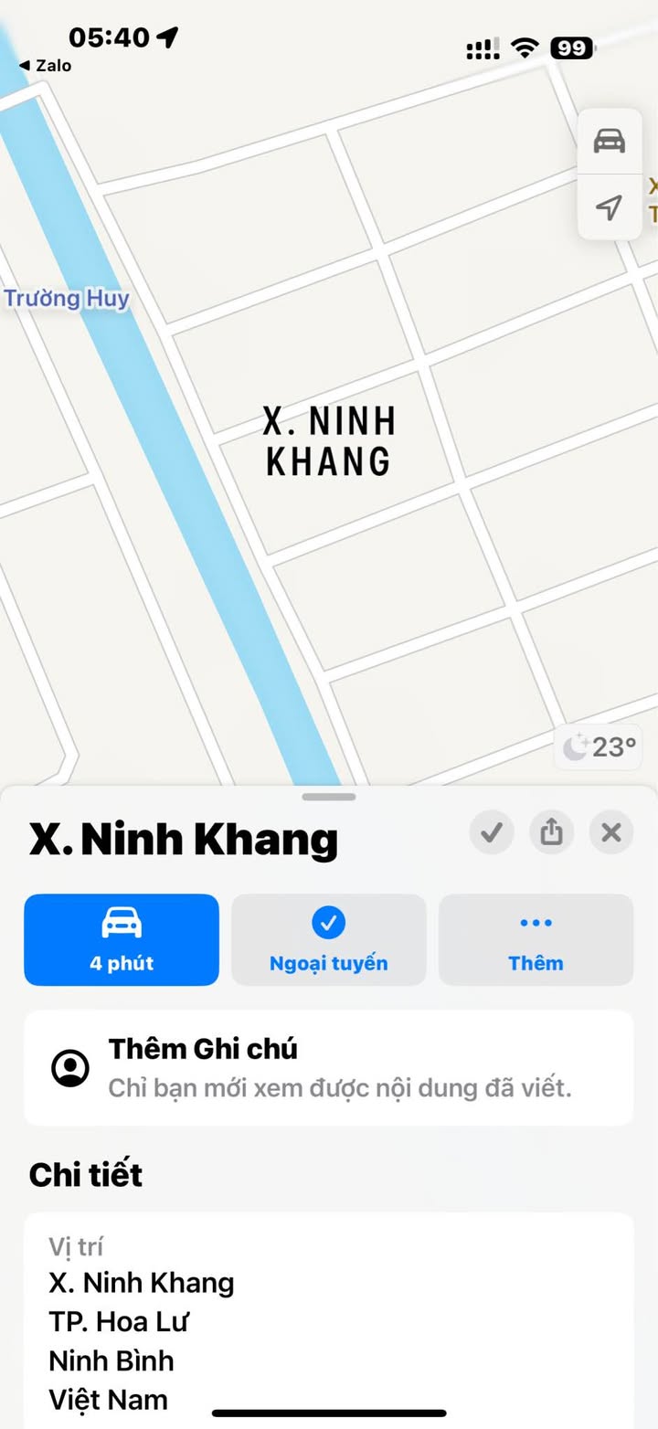 Đất nền Ninh Khang 120m² giá 800 triệu - Đầu tư sinh lời ngay!