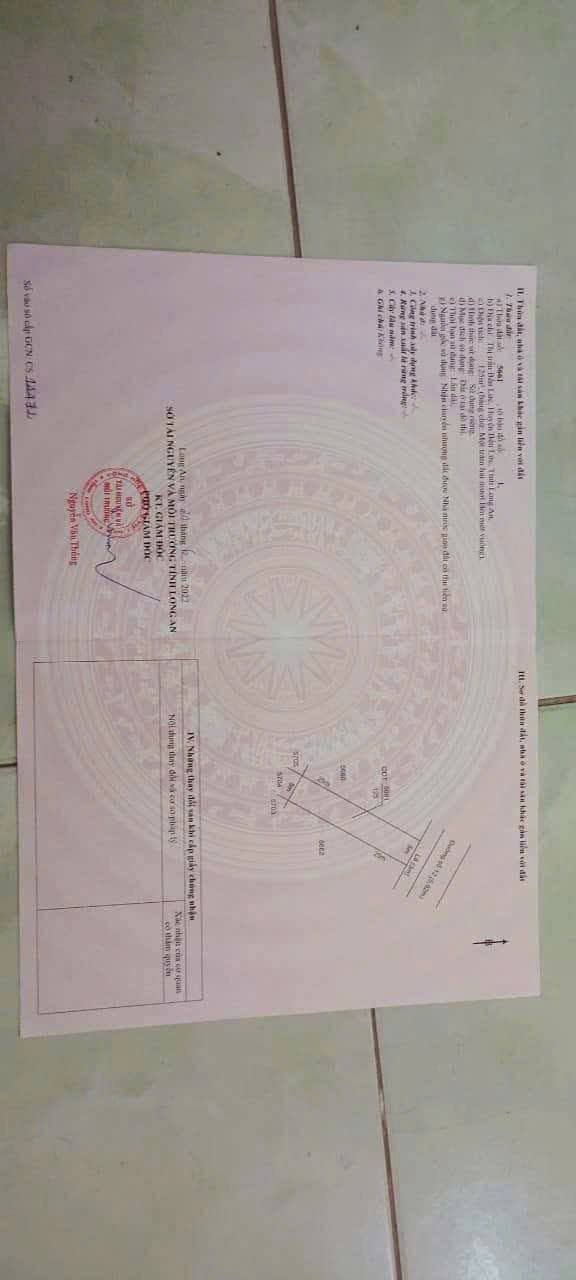 Đất nền KDC Hoàng Long, Bến Lức, 125m² giá 2.25 tỷ - Cơ hội đầu tư hấp dẫn!