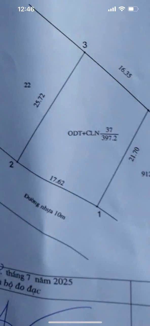 Đất nền chính chủ tại khu phố Trường Phú, Tây Ninh - Diện tích 287.5m², giá chỉ 1.25 tỷ