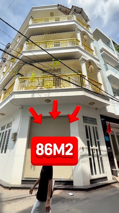 Nhà góc 4 tầng Nguyễn Văn Săng, Tân Sơn Nhì 86m² giá 11.9 tỷ - Tài lộc nở hậu