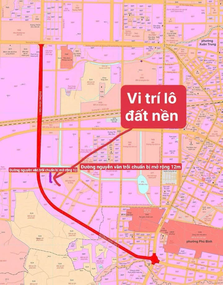 Đất nền liền kề Bàu Sen Long Khánh 100m² giá 929 triệu - Sổ hồng chính chủ