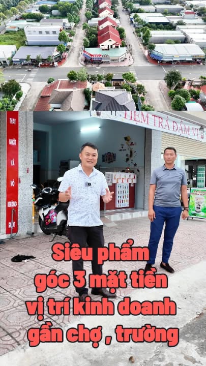 Nhà phố góc 3 mặt tiền Chánh Phú Hòa 478m² giá 14 tỷ - Vị trí kinh doanh đắc địa!