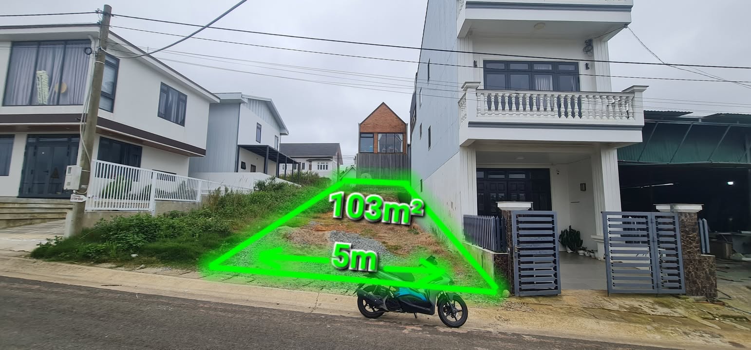 Đất xây dựng Đà Lạt 103m² giá 6.5 tỷ - Hướng view thung lũng tuyệt đẹp!