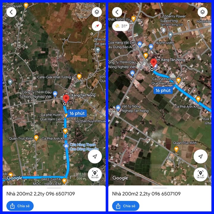 Đất thổ cư 200m² Thôn 1, xã Hàm Liêm, giá 2.2 tỷ - Vị trí mặt tiền nhựa đắc địa!