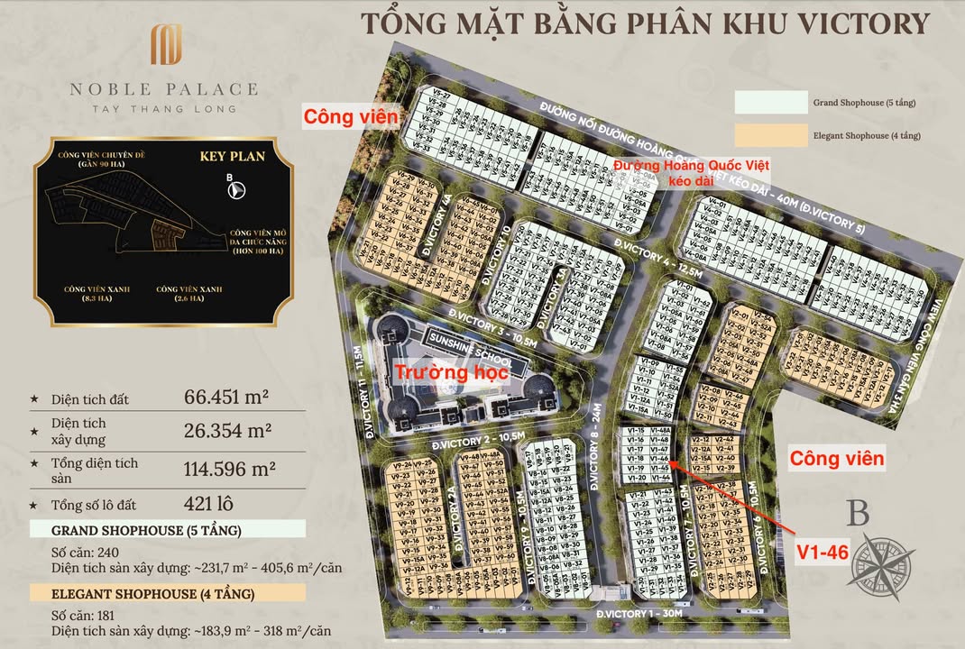 Nhà phố Tân Lập Đan Phượng 55m² giá 13.1 tỷ - Đầu tư sinh lời ngay!