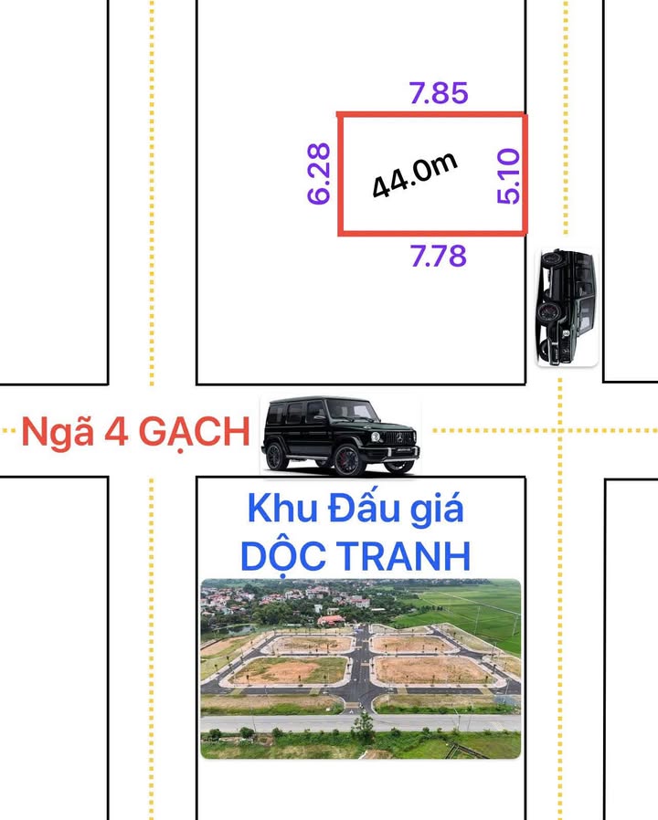 Đất nền 44m² Trạch Mỹ Lộc, Phúc Thọ - Giá chỉ 1.x tỷ, đầu tư sinh lời!