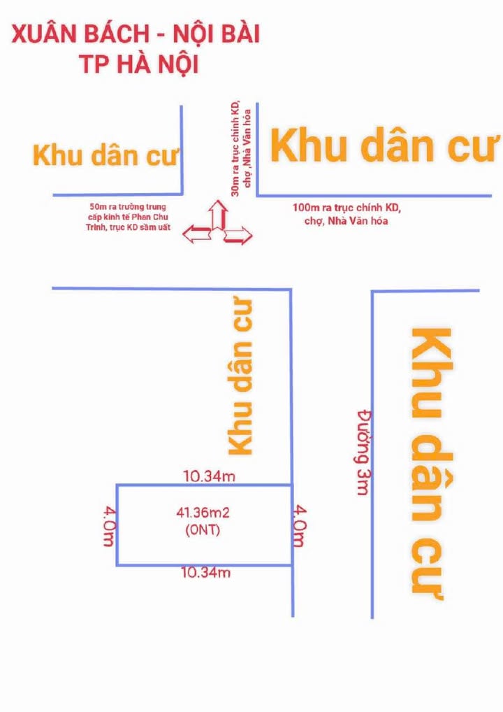 Nhà nhỏ giá đầu tư tại Quang Tiến, Sóc Sơn 41m² - Ô tô đỗ cửa, gần trường học!