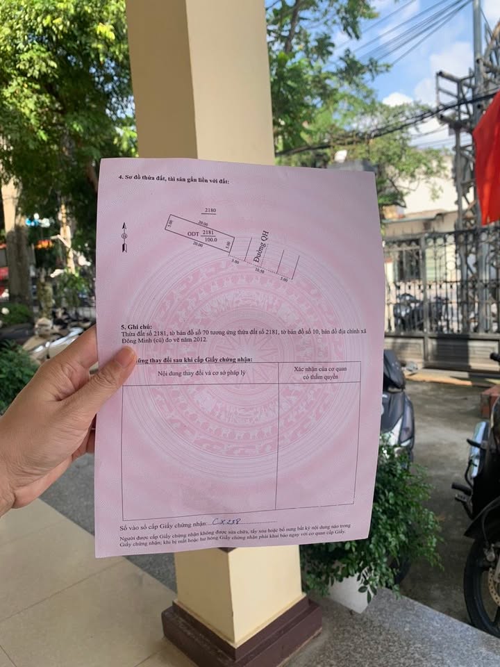 Đất nền Đông Minh, Thanh Hóa 100m² giá thương lượng - Sổ đỏ chính chủ!