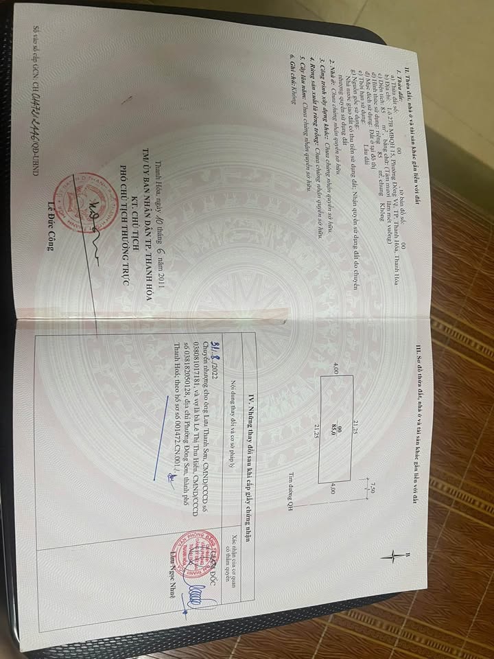 Bán đất liền kề 4 lô tại phường Đông Vệ, TP Thanh Hóa giá chỉ 3 tỷ - Đầu tư sinh lời ngay!