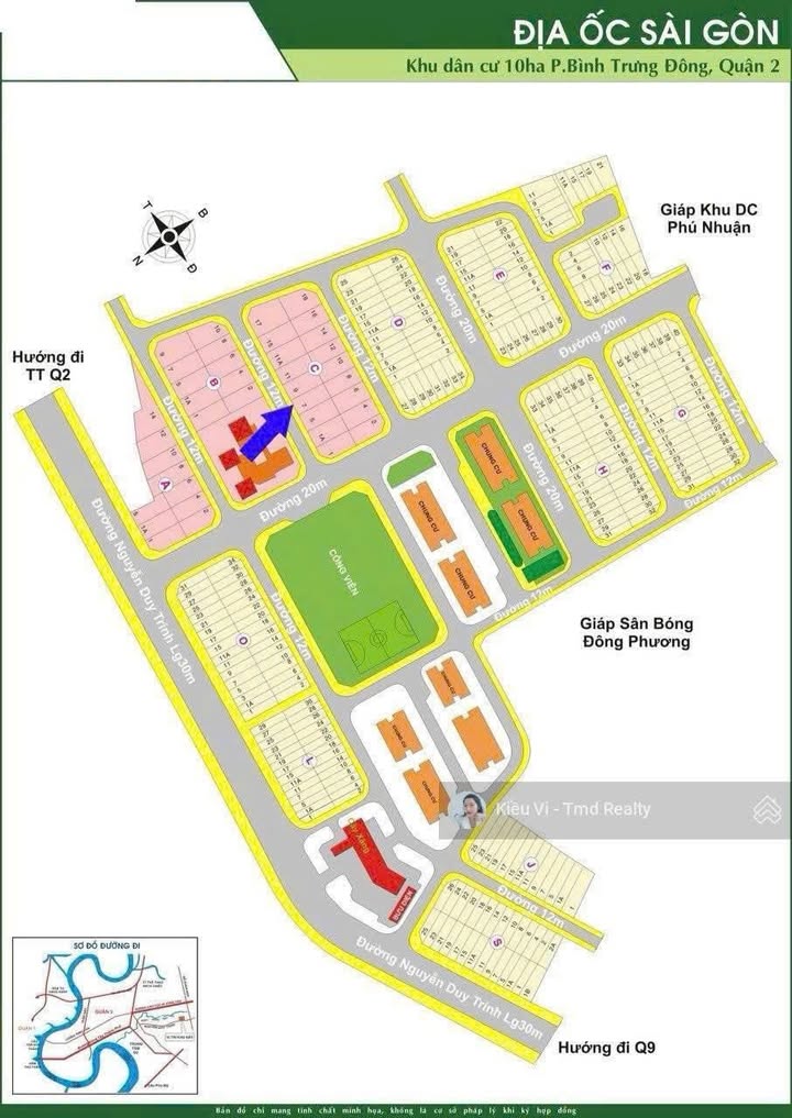 Đất nền dự án 10 Mẫu Nguyễn Duy Trinh Q2 100m² giá 12.3 tỷ - Đường đôi 20m, thương lượng ngay!