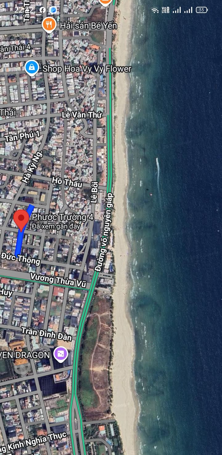 Đất mặt tiền Phước Trường 4, Sơn Trà, Đà Nẵng 80m² giá 11.5 tỷ - Đầu tư lý tưởng!