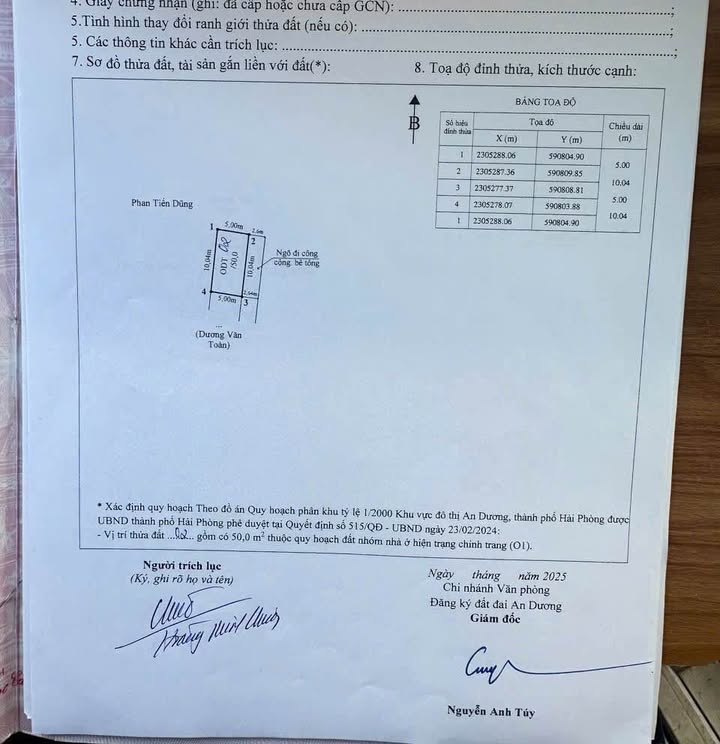 Đất nền Hồng Thái, An Dương 57m² giá 2.1 tỷ - Mặt đường nhựa, cơ hội đầu tư tốt!