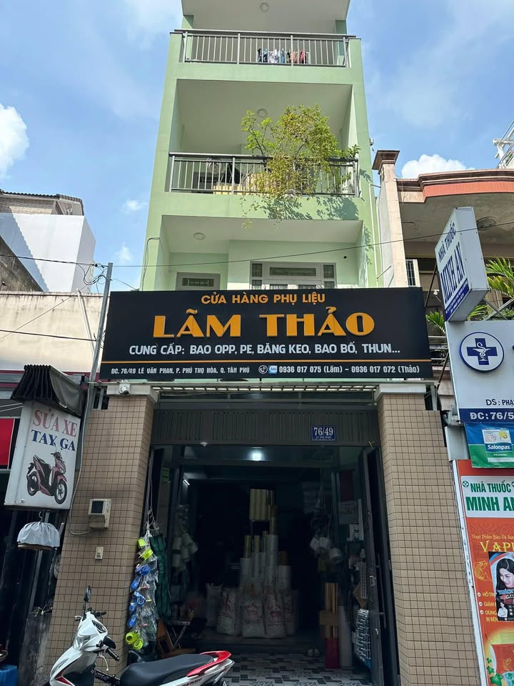 Nhà phố Hẻm 76 Lê Văn Phan, Tân Phú 51m² giá 8.8 tỷ - Vị trí đẹp, gần chợ và trường học!