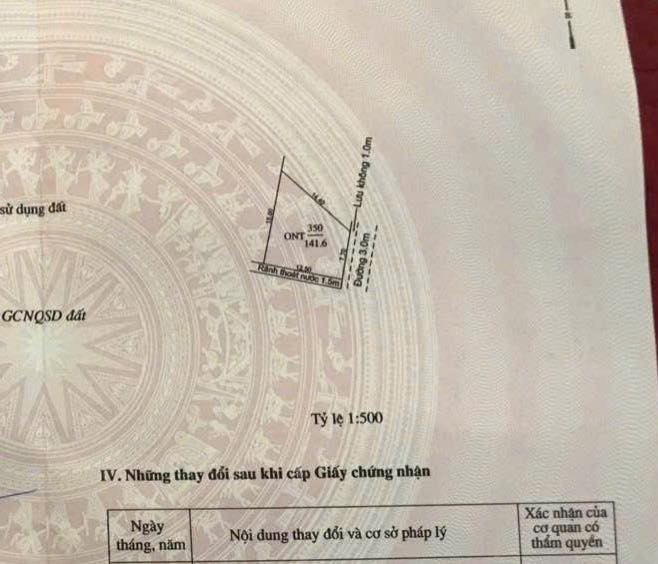 Đất đấu giá Cẩm Lí An Lâm 141m² giá 1 tỷ - Vị trí đắc địa gần trường học!