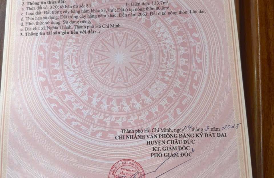 Đất thổ cư Nghĩa Thành 144m² giá 650 triệu - Mặt tiền đường bê tông, tiện ích đầy đủ!