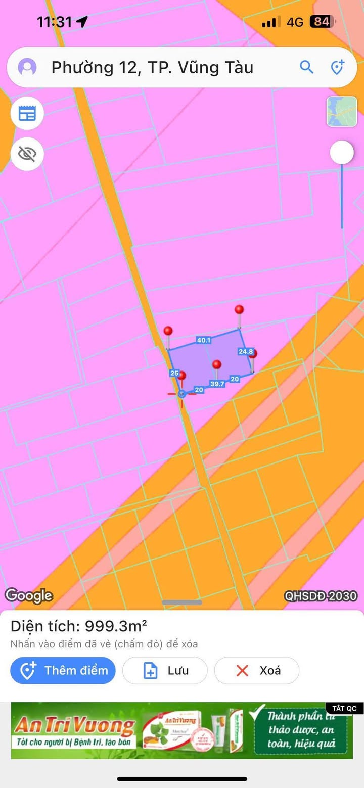 Đất nền Phước Thắng, Vũng Tàu 1000m² giá 7.5 tỷ - Đầu tư sinh lời cao!