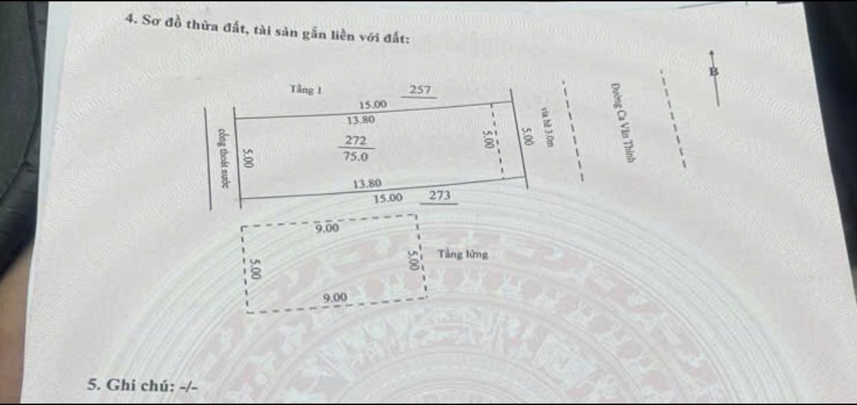 Nhà gác lửng mặt tiền đường Ca Văn Thỉnh, Hòa Cường 75m² - Giá tốt nhất thị trường!