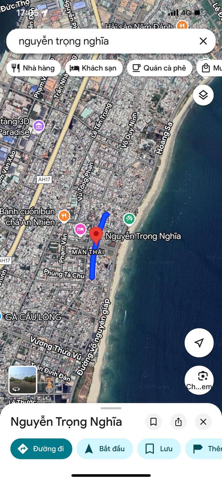 Nhà phố Nguyễn Sáng 100m² giá 17 tỷ - Cơ hội đầu tư tuyệt vời sát biển!