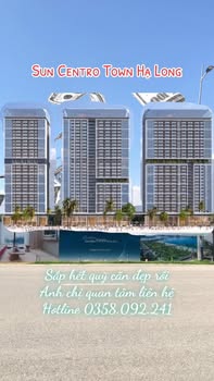 Căn hộ Sun Centro Town Hạ Long 34m² giá 1.7 tỷ - Sở hữu ngay vị trí mặt biển độc tôn!
