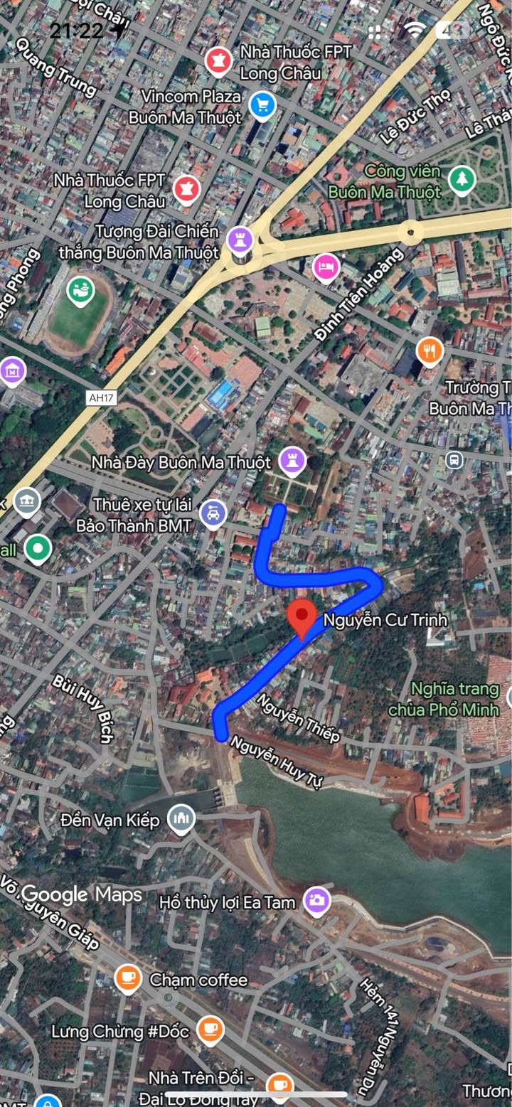 Nhà cấp 4 mặt tiền Nguyễn Cư Trinh, Buôn Ma Thuột 95m² giá 4.8 tỷ - Cơ hội đầu tư tuyệt vời!