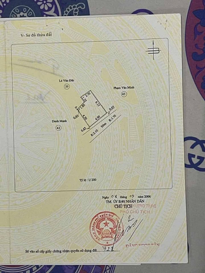 Nhà hẻm Nguyễn Văn Kiên, Rạch Giá 30m² giá 500 triệu - Sổ đỏ chính chủ!