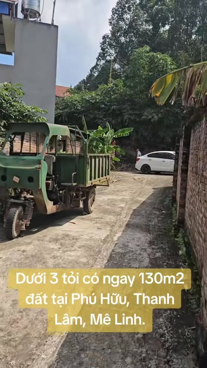 Đất thổ cư 130m² tại Phú Hữu, Mê Linh - Đường ô tô vào tận nơi!