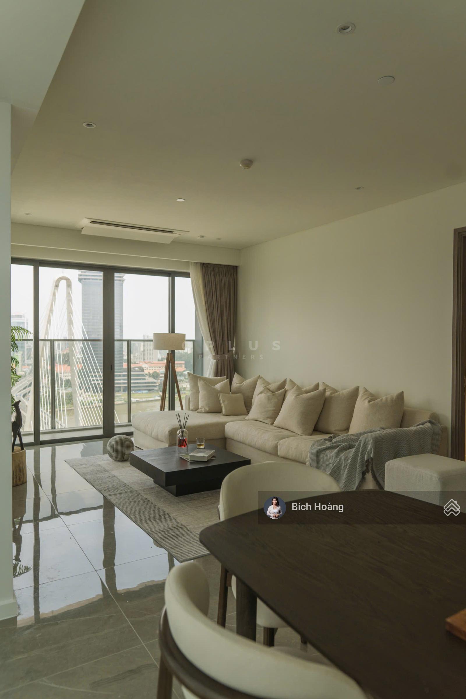 Căn hộ 2PN tại The Metropole Thủ Thiêm - Giá chỉ 43 triệu, View Bitexco