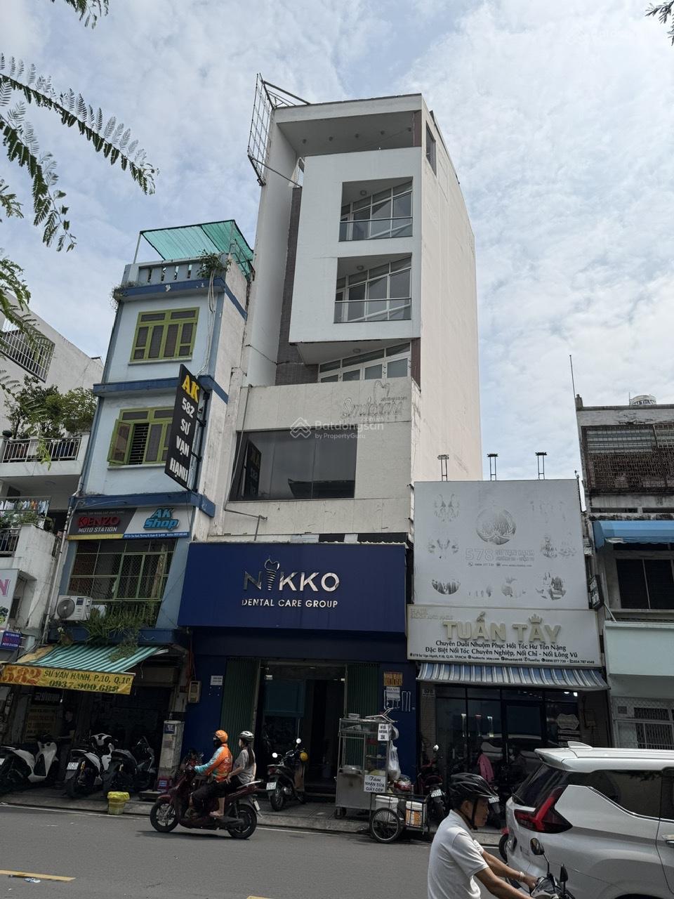 Cho thuê nhà mặt tiền Sư Vạn Hạnh Quận 10, diện tích 55m² - Vị trí đắc địa, phù hợp kinh doanh!