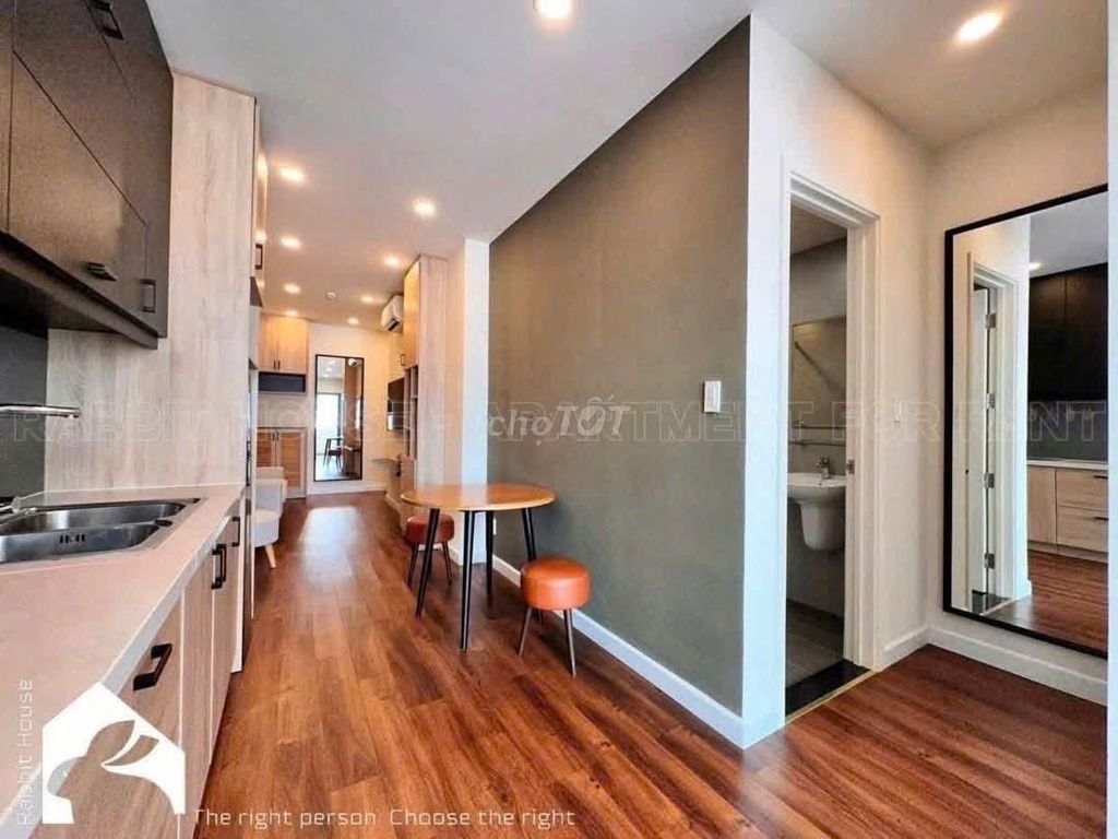 Căn hộ 2PN cao cấp Đường Kỳ Đồng, Quận 3 giá 15 triệu - Full nội thất sang trọng!