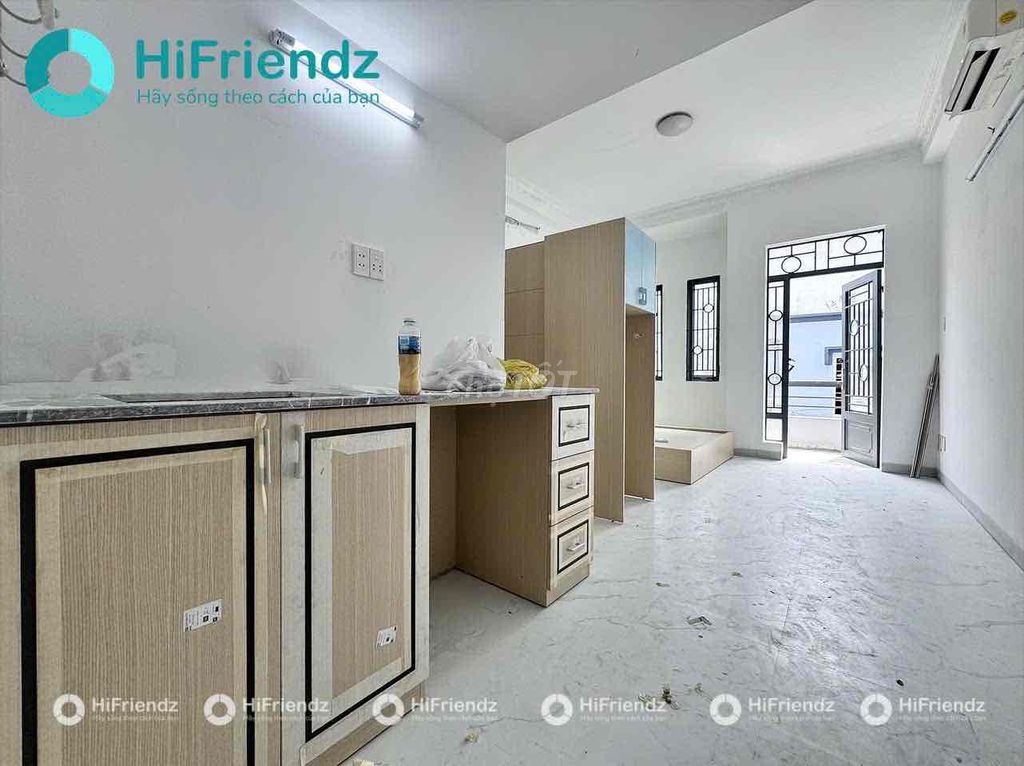 Cho thuê Studio ban công - Duplex cửa sổ trời 40m² giá 7 triệu - Nhà mới 100% ngay Hàng Xanh!