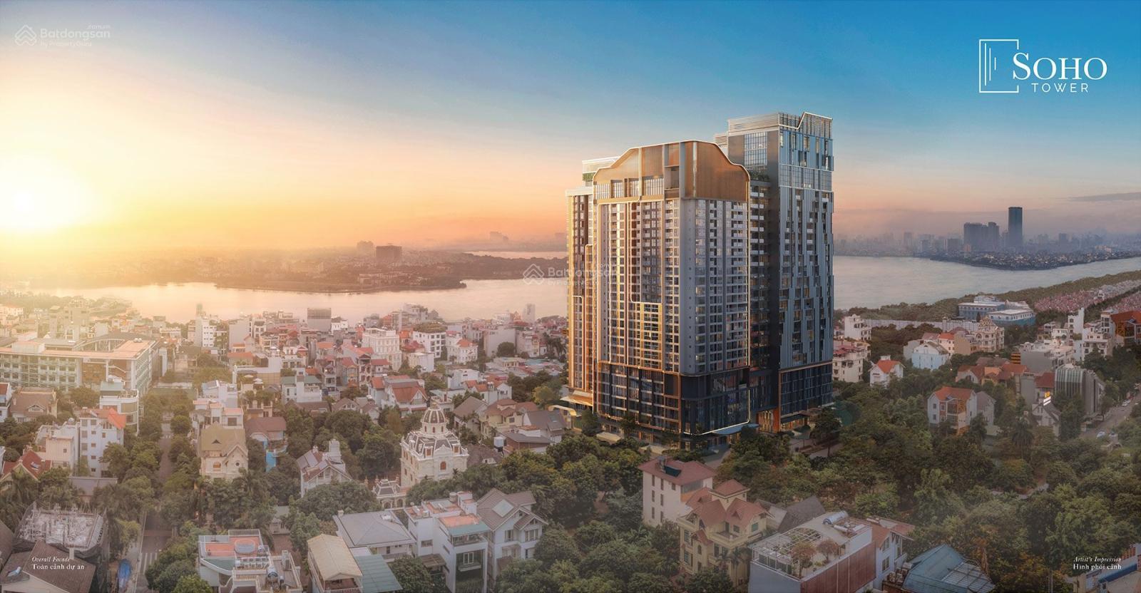 Căn hộ Heritage West Lake 180m² giá 52 tỷ - View Hồ Tây độc quyền!