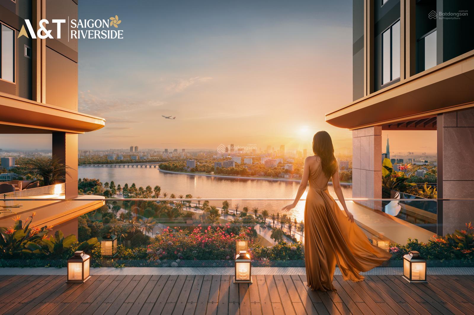 Căn hộ 2PN A&T Saigon Riverside Bình Dương 59m² chỉ 500 triệu - Sống bên sông Sài Gòn!