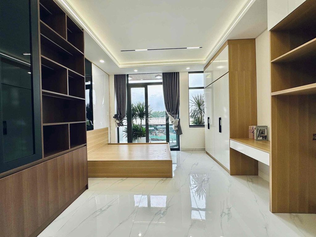Cho thuê studio luxury Phan Huy Ích 50m² giá 6 triệu - Nội thất cao cấp, không gian thoáng đãng!