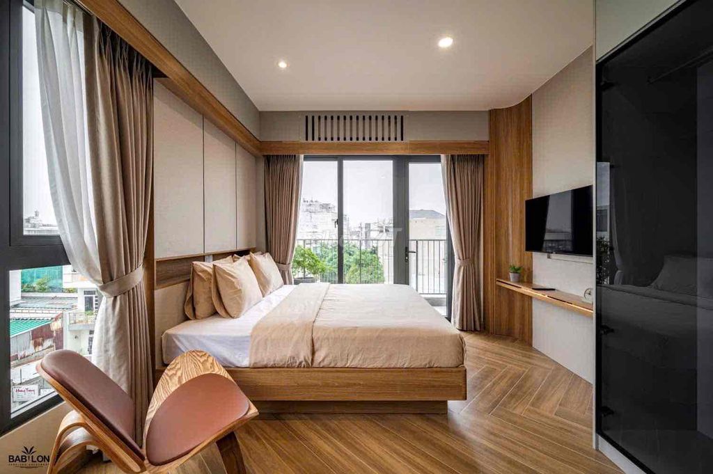 Căn hộ Studio Trần Bình Trọng Quận 5, 35m² giá 6.5 triệu - Đầy đủ nội thất, ban công thoáng mát!