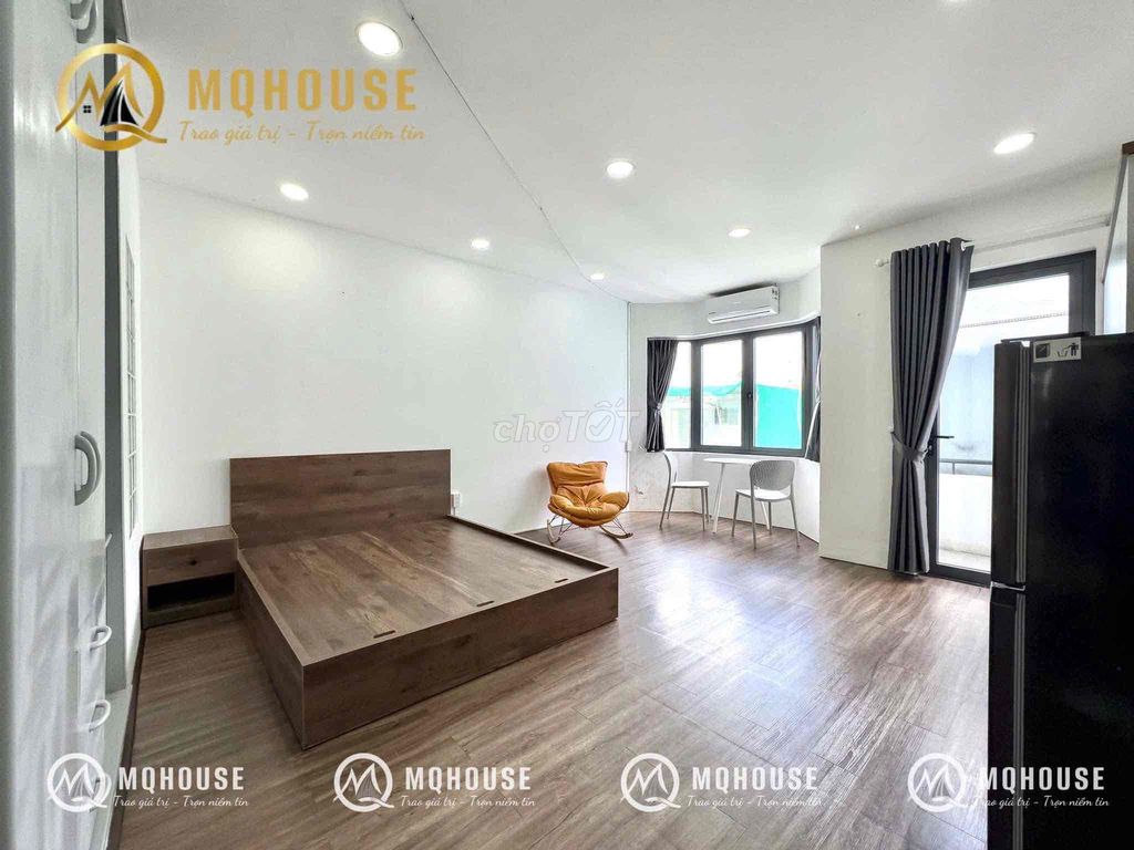 Căn hộ cho thuê Quận 8 40m² giá 6.5 triệu - Ban công thoáng mát, full nội thất!