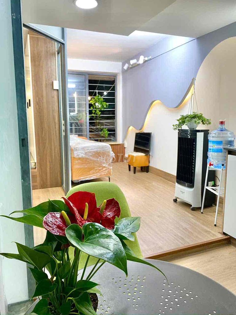 Căn hộ 2PN ban công full nội thất Nguyễn Cư Trinh - Quận 1 chỉ 10.9 triệu!