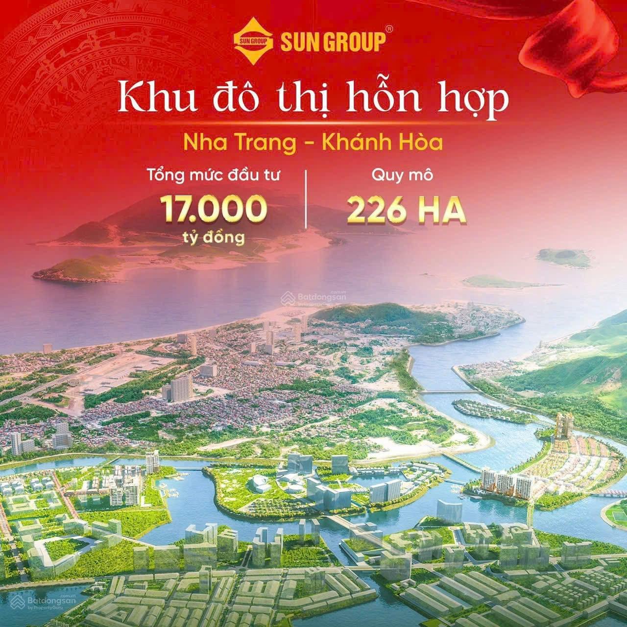 Nhà phố Sun Group Nha Trang 150m² giá 22.5 tỷ - Đầu tư sinh lời bền vững!